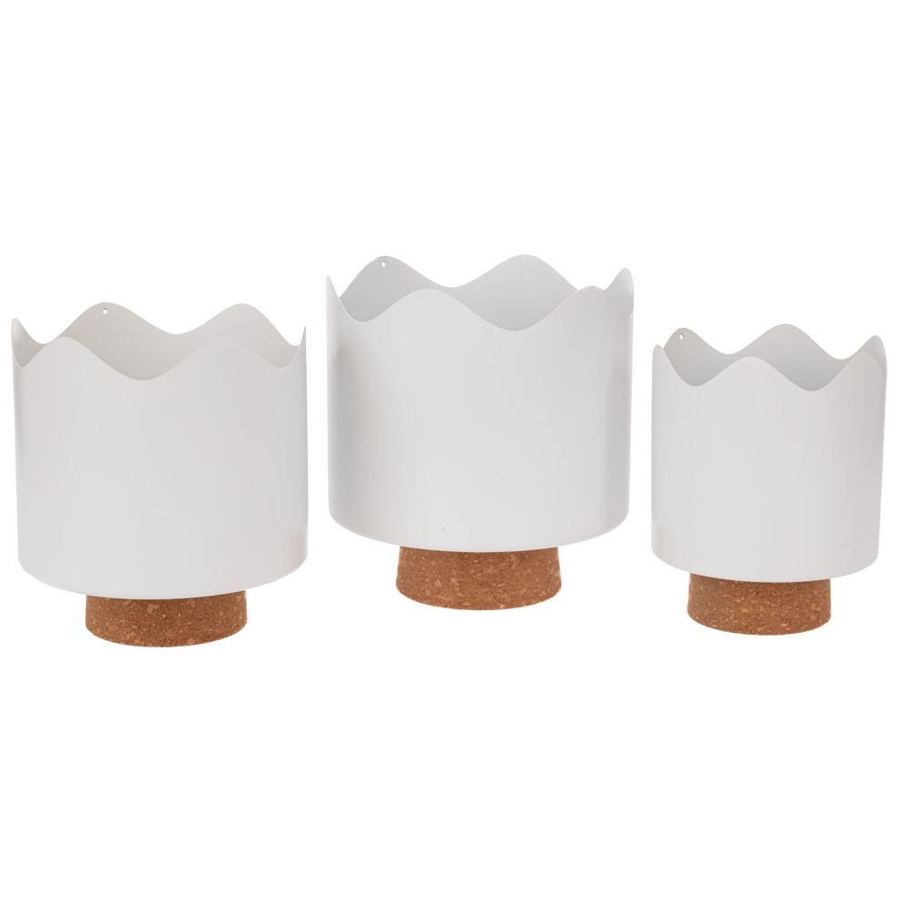 ΣΕΤ 3 ΛΕΥΚΑ ΜΕΤΑΛΛΙΚΑ ΚΑΣΠΩ ΑΠΌ ΦΕΛΛΟ ΚΑΙ ΜΕΤΑΛΛΟ D19X21 D17X19 14X17EK ΣΕΤ 3 ΛΕΥΚΑ ΜΕΤΑΛΛΙΚΑ ΚΑΣΠΩ ΑΠΌ ΦΕΛΛΟ ΚΑΙ ΜΕΤΑΛΛΟ D19X21 D17X19 14X17EK