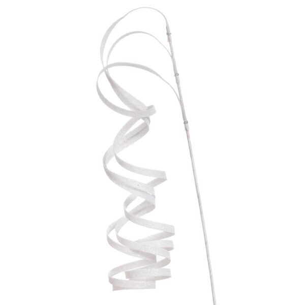 ΛΕΥΚΟ GLITTER TWISTED  ΚΛΑΔΙ 114ΕΚ