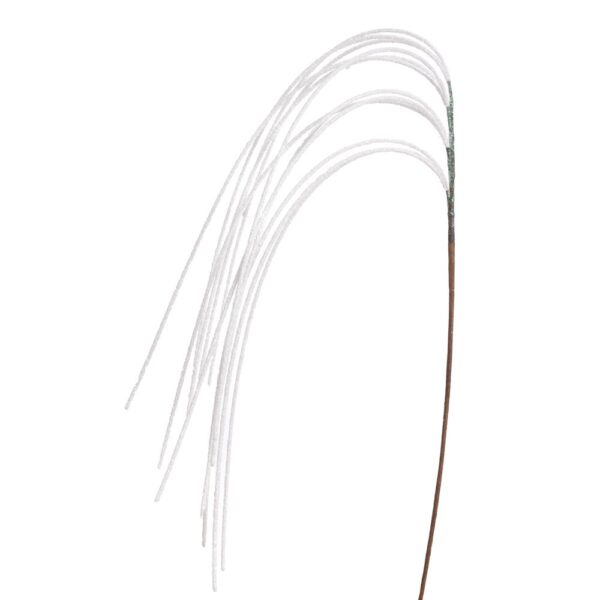 ΛΕΥΚΟ ΚΡΕΜΑΣΤΟ ΚΛΑΔΙ ΜΕ GLITTER 112ΕΚ