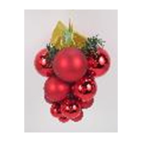 ΧΡΥΣΟ ΠΛΑΣΤΙΚΟ ΚΡΕΜΑΣΤΟ ΤΣΑΜΠΙ ΜΕ ΜΠΑΛΛΕΣ 17ΤΕΜ 3-6ΕΚ