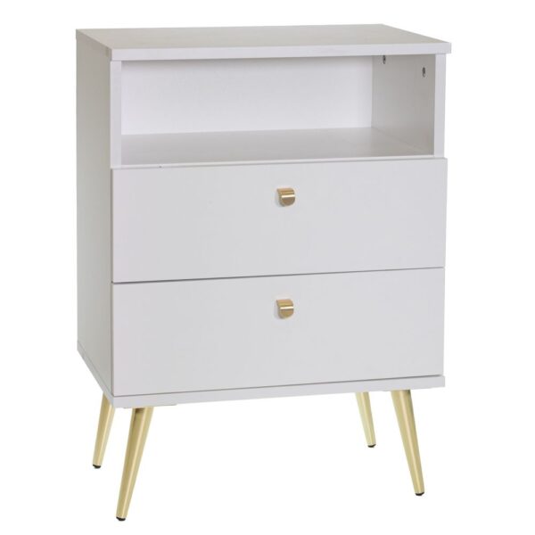 ΚΟΜΟΔΙΝΟ STOLIK ΛΕΥΚΟ 50Χ34Χ69ΕΚ