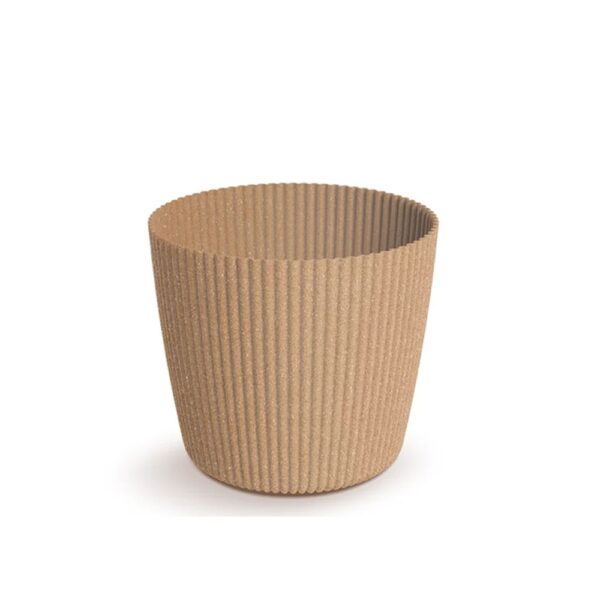 MILLY ROUND ECO WOOD ΦΥΣΙΚΟ ΧΡΩΜΑ ΠΛΑΣΤΙΚΟ ΚΑΣΠΩ Φ15Χ13ΕΚ