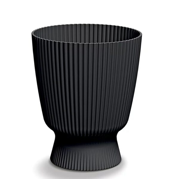 MILLY ROUND CARBON ΠΛΑΣΤΙΚΟ ΚΑΣΠΩ Φ22Χ26ΕΚ