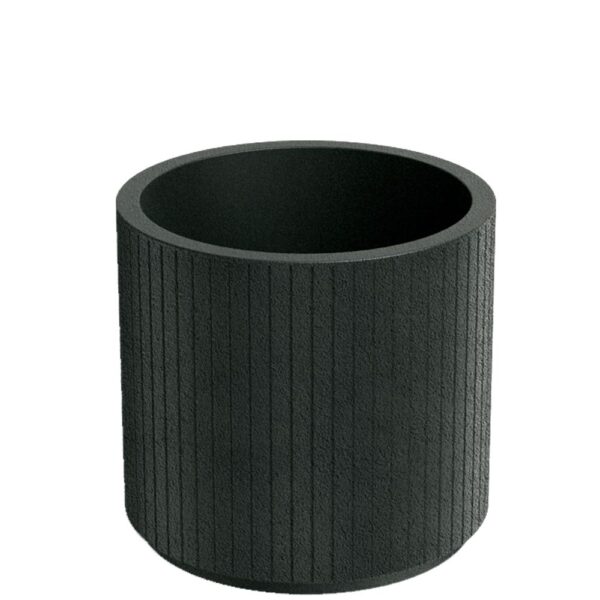 CORO ROUND CHARCOAL ΠΛΑΣΤΙΚΟ ΚΑΣΠΩ 40X40X36EK