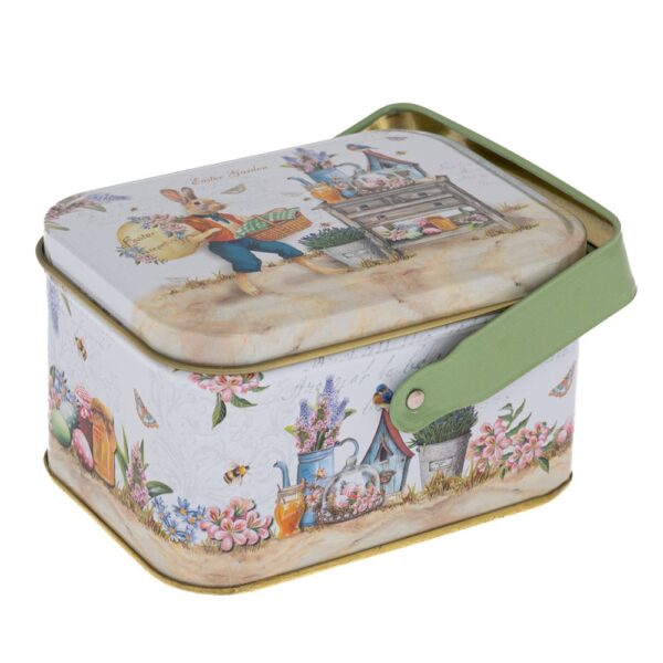 ΠΑΣΧΑΛΙΝΟ ΜΕΤΑΛΛΙΚΟ ΚΟΥΤΙ ΜΕ ΧΕΡΟΥΛΙ 10