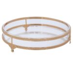 ΧΡΥΣΟΣ ΣΤΡΟΓΓΥΛΟΣ ΔΙΣΚΟΣ 26Χ26Χ6ΕΚ ΜΕ PLEXIGLASS