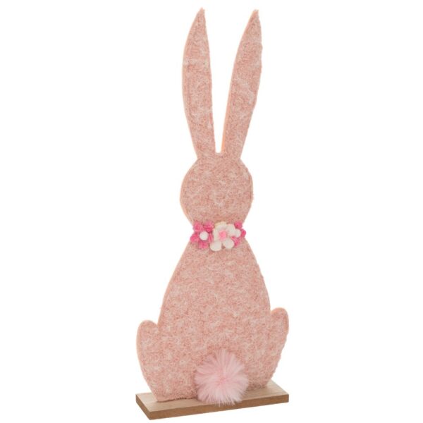 ΡΟΖ ΤΣΟΧΙΝΟ ΛΑΓΟΥΔΑΚΙ ΜΕ ΞΥΛΙΝΗ ΒΑΣΗ 17Χ5Χ40ΕΚ