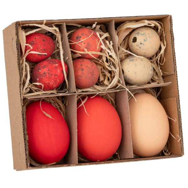 ΣΕΤ 9 ΔΙΑΚΟΣΜΙΤΙΚΑ ΑΥΓΑ 4Χ4Χ6ΕΚ  2