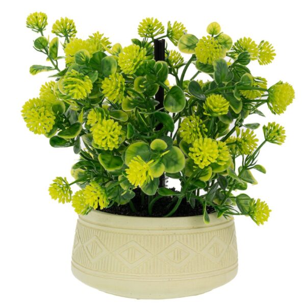 ΠΡΑΣΙΝΑΔΑ ΣΕ ΚΕΡΑΜΙΚΟ ΚΑΣΠΩ ΜΑΖΙ ΜΕ ΑΡΩΜΑΤΙΚΟ (TIBETOK EVENING FRAGRANCE JADE) 18Χ15Χ21