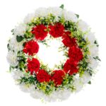 ΣΤΕΦΑΝΙ 42ΕΚ ΜΕ ΓΑΡΥΦΑΛΛΑ ΛΕΥΚΑ-ΚΟΚΚΙΝΑ Χ27