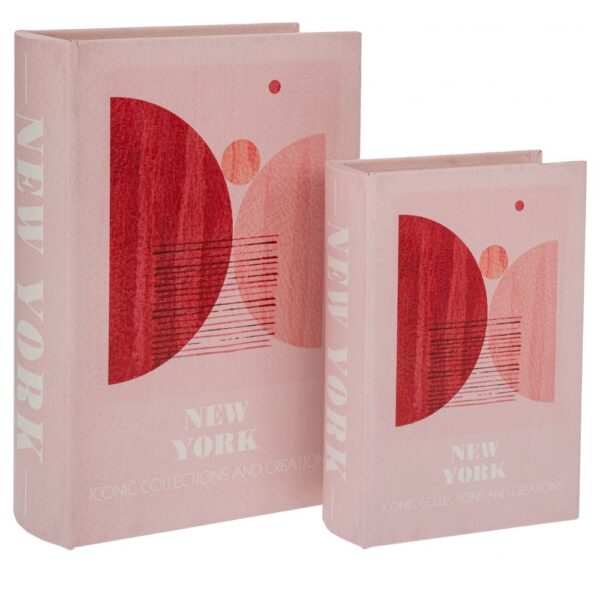 ΣΕΤ 2 ΣΟΜΟΝ ΞΥΛΙΝΟ ΚΟΥΤΙ ΣΕ ΣΧΗΜΑ ΒΙΒΛΙΟΥ 19Χ7Χ27ΕΚ