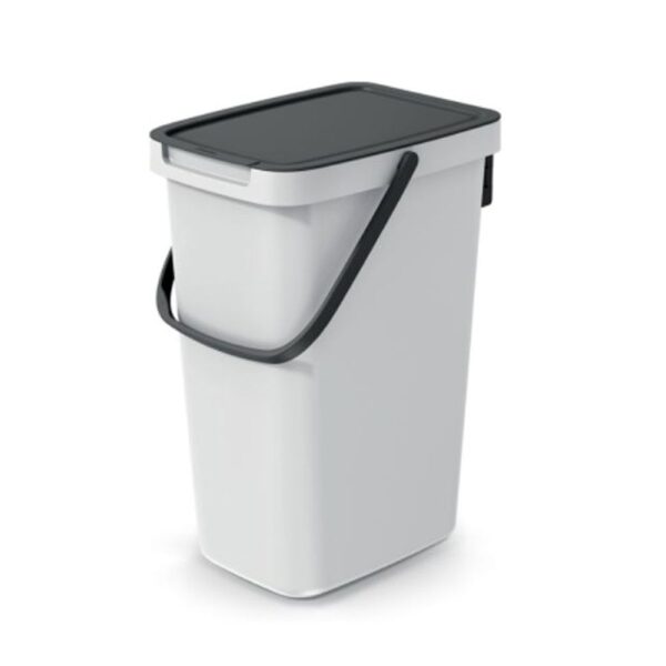 SYSTEMA Q collect ΓΚΡΙ ΠΛΑΣΤΙΚΟΣ ΚΑΔΟΣ 20LT 30Χ23Χ45ΕΚ