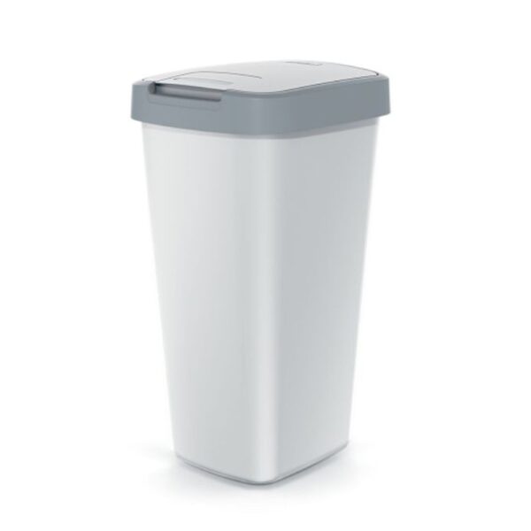 COMPACTA Q ΓΚΡΙ ΠΛΑΣΤΙΚΟΣ ΚΑΔΟΣ 25LT 29Χ26Χ52ΕΚ