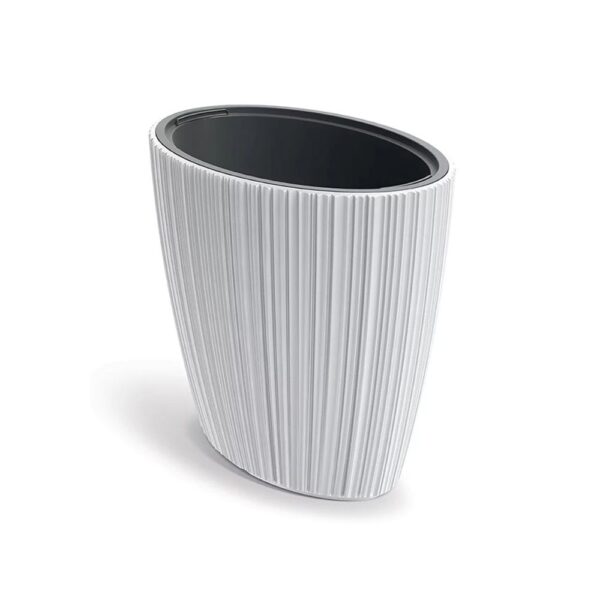 ORO OVAL ΛΕΥΚΟ ΠΛΑΣΤΙΚΟ ΚΑΣΠΩ 58.5Χ39Χ55ΕΚ