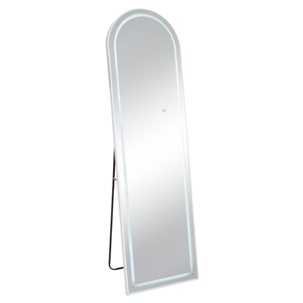 ΛΕΥΚΟΣ ΜΕΤΑΛΛΙΚΟΣ ΚΑΘΡΕΦΤΗΣ ΔΑΠΕΔΟΥ ΜΕ LED 50Χ170ΕΚ