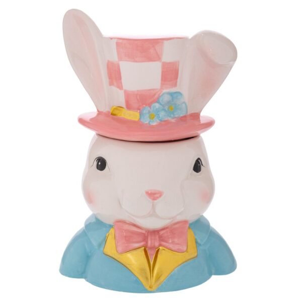 ΣΙΕΛ ΚΕΡΑΜΙΚΗ ΜΠΙΣΚΟΤΙΕΡΑ ΛΑΓΟΣ ΜΕ ΡΟΖ ΚΑΡΟ ΚΑΠΑΚΙ 19Χ16Χ28ΕΚ