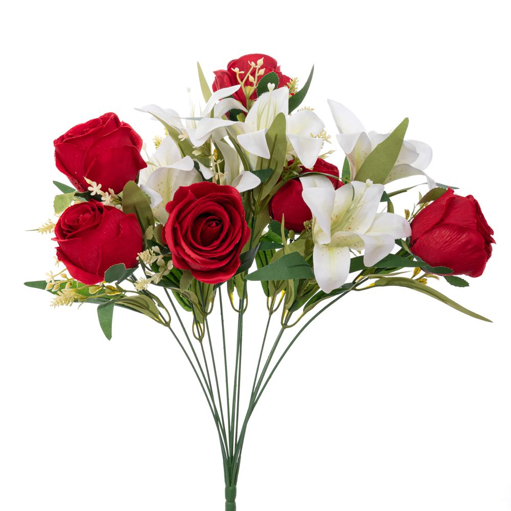 ΜΠΟΥΚΕΤΟ Χ12 ΜΕ ΚΟΚΚΙΝΑ ΛΕΥΚΑ ΛΙΛΙΟΥΜ 53ΕΚ ΜΠΟΥΚΕΤΟ Χ12 ΜΕ ΚΟΚΚΙΝΑ ΛΕΥΚΑ ΛΙΛΙΟΥΜ 53ΕΚ