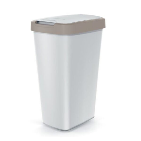 COMPACTA Q ΑΝΟΙΧΤΟ ΚΑΦΕ ΜΑΥΡΟ ΠΛΑΣΤΙΚΟΣ ΚΑΔΟΣ 45LT 39Χ39Χ61ΕΚ
