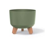 GRACIA EARTHY GREEN ΠΛΑΣΤΙΚΟ ΚΑΣΠΩ  Φ20Χ17.5ΕΚ