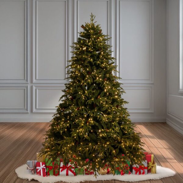 ΔΕΝΔΡΟ   PRE LIT FRANKLIN FIR   300ΕΚ ΜΕ 3100 RGB LED ΛΕΥΚΑ AND ΠΟΛΥΧΡΩΜΑ ΛΑΜΠΑΚΙΑ