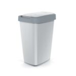 COMPACTA Q ΓΚΡΙ ΠΛΑΣΤΙΚΟΣ ΚΑΔΟΣ 12LT 26Χ20Χ36ΕΚ
