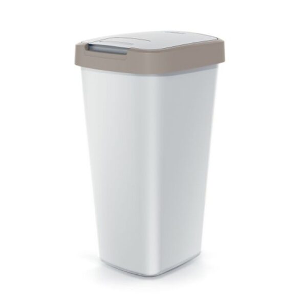 COMPACTA Q ΑΝΟΙΧΤΟ ΚΑΦΕ ΜΑΥΡΟ ΠΛΑΣΤΙΚΟΣ ΚΑΔΟΣ 25LT 29Χ26Χ52ΕΚ