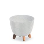 LAMIA ECO WOOD ΛΕΥΚΟ ΠΛΑΣΤΙΚΟ ΚΑΣΠΩ Φ23.5Χ21ΕΚ