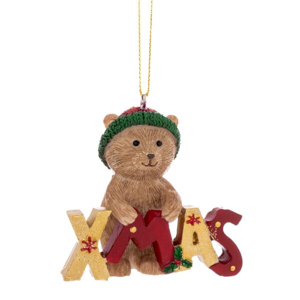 ΠΟΛΥΡΕΖΙΝ ΚΡΕΜΑΣΤΟ ΣΤΟΛΙΔΙ ΑΡΚΟΥΔΑΚΙ XMAS 7Χ3Χ6