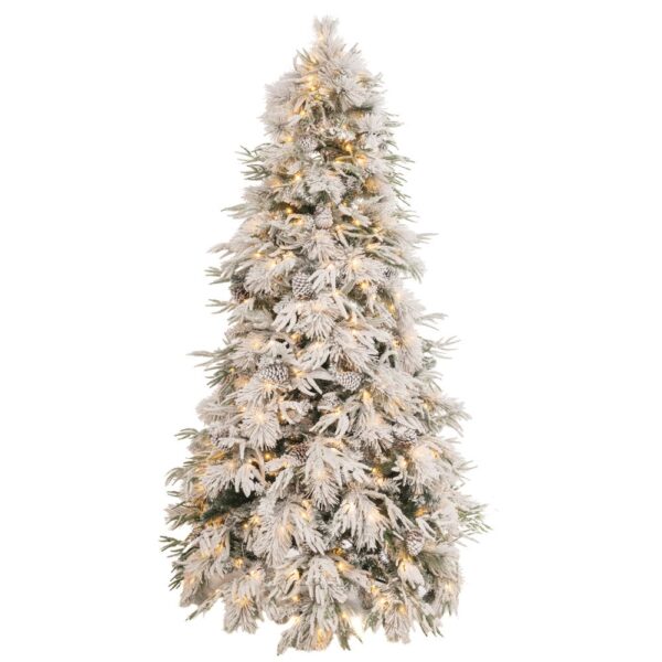 ΔΕΝΤΡΟ PRE-LIT SNOWY WONDERLAND 270ΕΚ (PE) ΜΕ 530 LED ΛΕΥΚΑ ΖΕΣΤΑ ΛΑΜΠΑΚΙΑ 8 ΠΡΟΓΡΑΜΜΑΤΩΝ (PE)