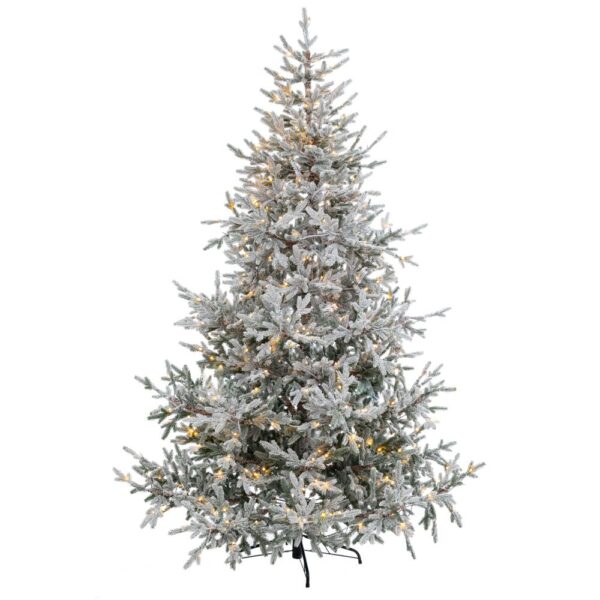 ΔΕΝΔΡΟ PRE-LIT SNOWY CRYSTAL 270ΕΚ ΜΕ 770 LED ΛΕΥΚΑ ΖΕΣΤΑ ΛΑΜΠΑΚΙΑ 8ΠΡΟΓΡΑΜΜΑΤΩΝ