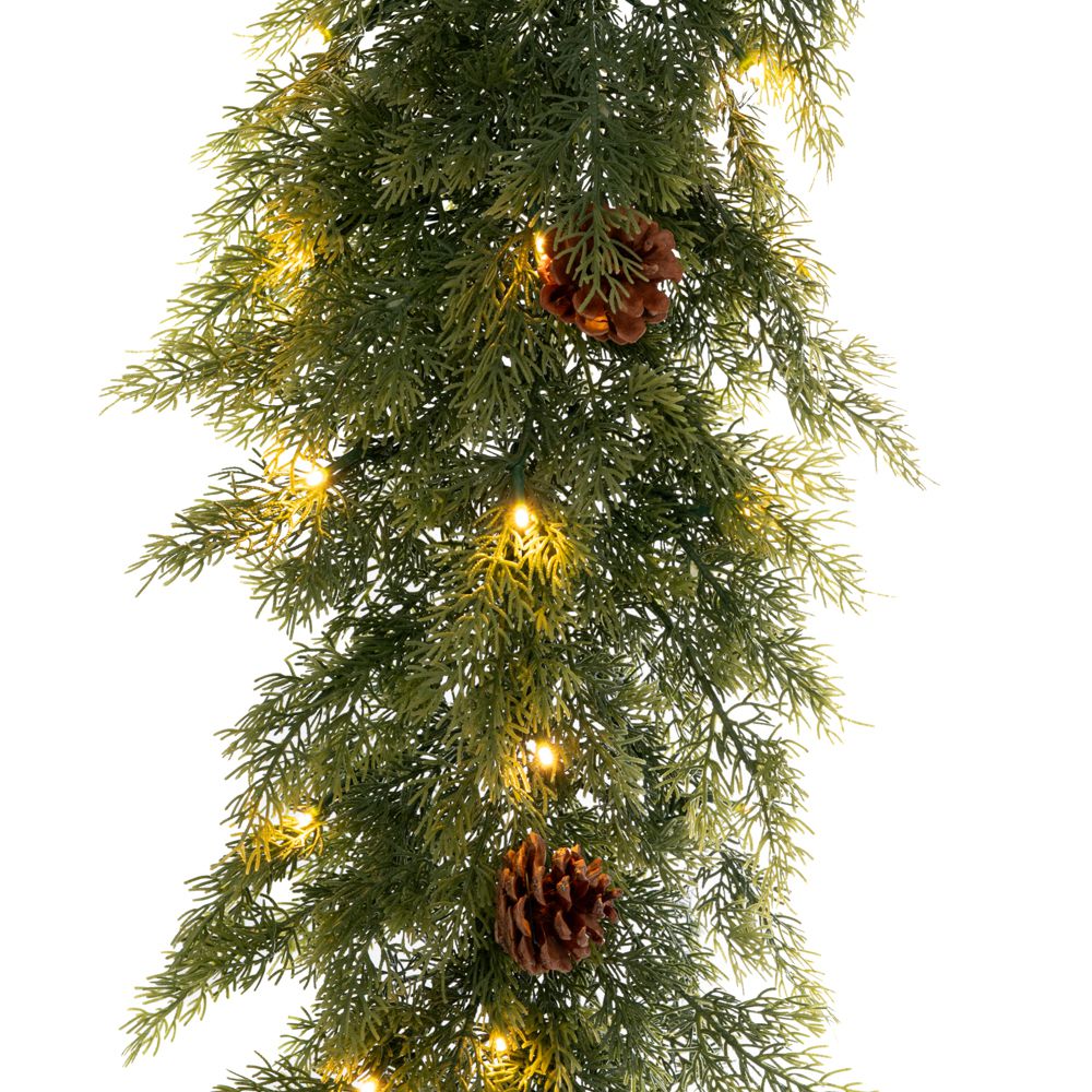 PRE-LIT ΠΡΑΣΙΝΗ ΓΙΡΛΑΝΤΑ 270Ε ΜΕ 80 LED ΛΕΥΚΑ ΖΕΣΤΑ ΣΤΑΘΕΡΑ ΚΑΙ ΕΠΕΚΤΕΙΝΟΜΕΝΑ PRE-LIT ΠΡΑΣΙΝΗ ΓΙΡΛΑΝΤΑ 270Ε ΜΕ 80 LED ΛΕΥΚΑ ΖΕΣΤΑ ΣΤΑΘΕΡΑ ΚΑΙ ΕΠΕΚΤΕΙΝΟΜΕΝΑ