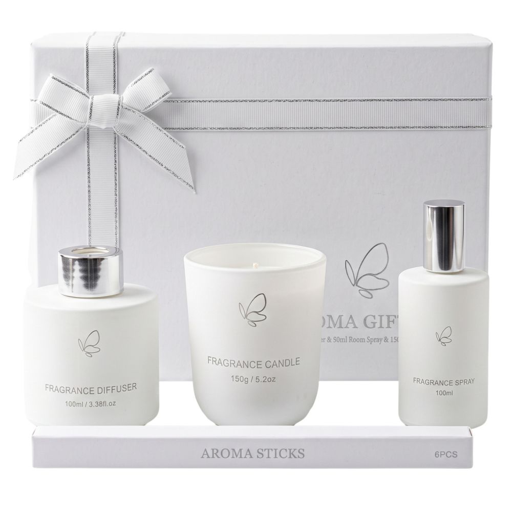 ΣΕΤ 2 ΛΕΥΚΟ ΑΡΩΜΑΤΙΚΟ DIFFUSER 100ML ΜΕ ΚΕΡΙ ΣΕ ΚΟΥΤΙ ΔΩΡΟΥ ΣΕΤ 2 ΛΕΥΚΟ ΑΡΩΜΑΤΙΚΟ DIFFUSER 100ML ΜΕ ΚΕΡΙ ΣΕ ΚΟΥΤΙ ΔΩΡΟΥ