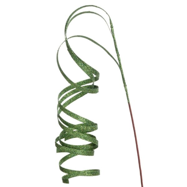 ΠΡΑΣΙΝΟ GLITTER TWISTED ΚΛΑΔΙ 114ΕΚ