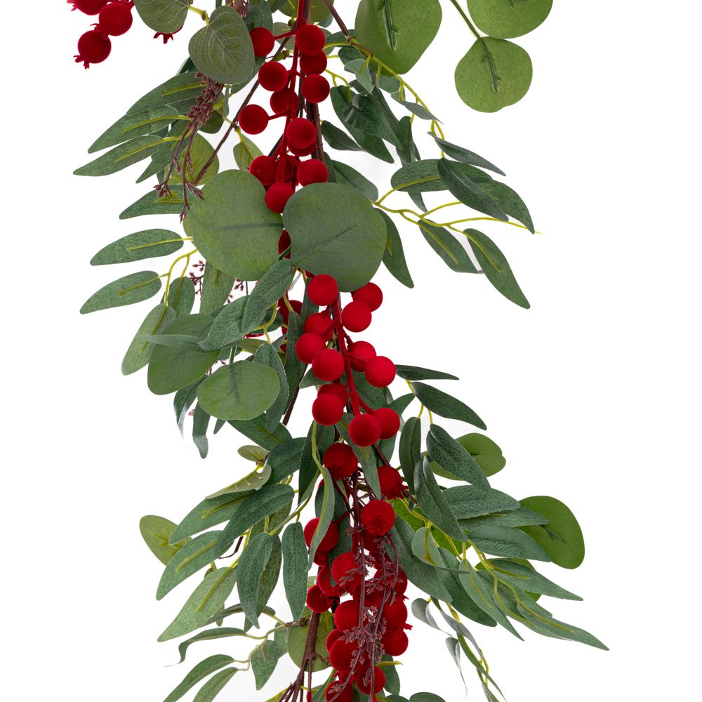 ΠΡΑΣΙΝΗ ΓΙΡΛΑΝΤΑ ΜΕ ΒΕΛΟΥΔΙΝΑ ΚΟΚΚΙΝΑ BERRIES 165ΕΚ ΠΡΑΣΙΝΗ ΓΙΡΛΑΝΤΑ ΜΕ ΒΕΛΟΥΔΙΝΑ ΚΟΚΚΙΝΑ BERRIES 165ΕΚ