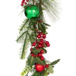 ΠΡΑΣΙΝΗ ΓΙΡΛΑΝΤΑ 150ΕΚ ΜΕ ΚΟΚΚΙΝΑ BERRIES ΚΑΙ ΚΟΚΚΙΝΕΣ ΚΑΙ ΠΡΑΣΙΝΕΣ ΜΠΑΛΙΤΣΕΣ