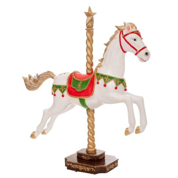 ΚΟΚΚΙΝΟ ΠΡΑΣΙΝΟ ΚΑΡΟΥΖΕΛ ΑΛΟΓΑΚΙ FIBERGLASS 150X32X160EK