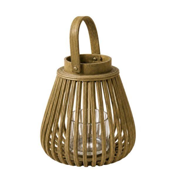 BAMBOO ΦΑΝΑΡΙ ΜΕ ΧΕΡΟΥΛΙ Φ26Χ31ΕΚ