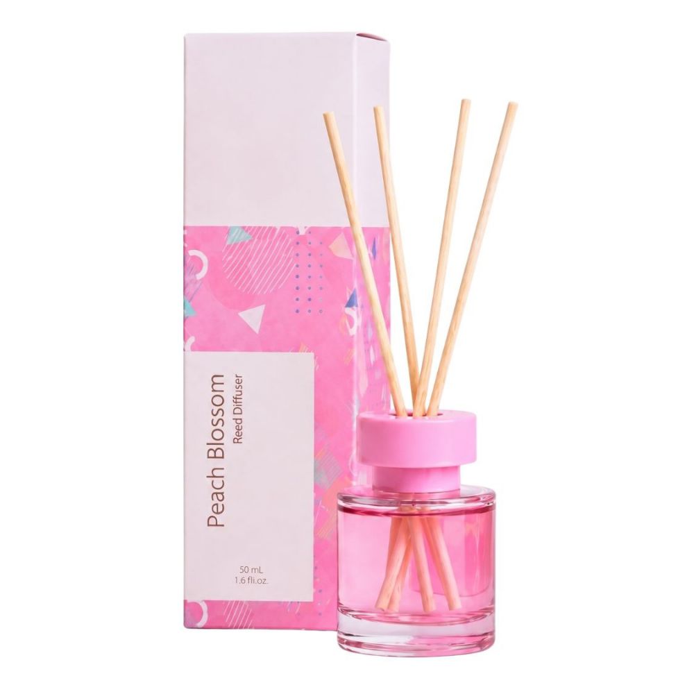 ΡΟΖ ΑΡΩΜΑΤΙΚΟ DIFFUSER 50ML Peach Blossom ΡΟΖ ΑΡΩΜΑΤΙΚΟ DIFFUSER 50ML Peach Blossom