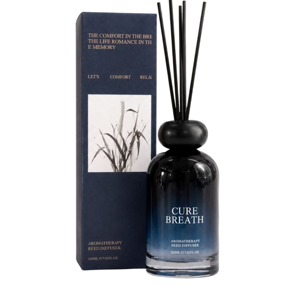 ΜΠΛΕ ΑΡΩΜΑΤΙΚΟ DIFFUSER 200ML CURE BREATH ΜΠΛΕ ΑΡΩΜΑΤΙΚΟ DIFFUSER 200ML CURE BREATH