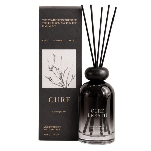 ΜΑΥΡΟ ΑΡΩΜΑΤΙΚΟ DIFFUSER 200ML CURE BREATH