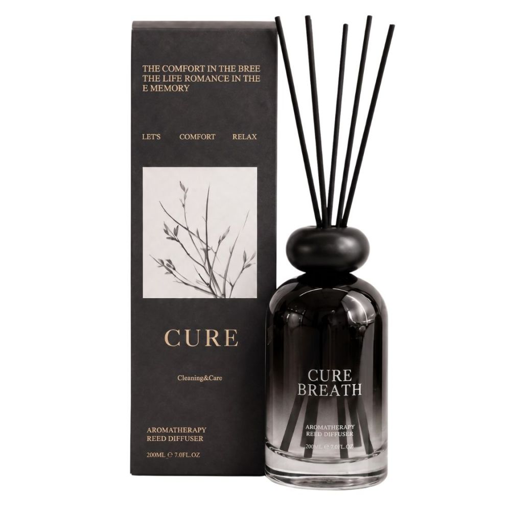 ΜΑΥΡΟ ΑΡΩΜΑΤΙΚΟ DIFFUSER 200ML CURE BREATH ΜΑΥΡΟ ΑΡΩΜΑΤΙΚΟ DIFFUSER 200ML CURE BREATH