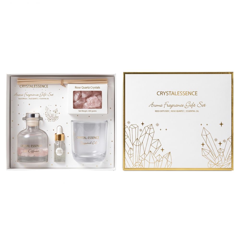 ΣΕΤ 3 ΑΡΩΜΑΤΙΚΟ DIFFUSER 150ML ΜΕ ΔΙΑΚΟΣΜΗΤΙΚΕΣ ΡΟΖ ΠΕΤΡΕΣ CRYSTAL ESSENCE ΣΕΤ 3 ΑΡΩΜΑΤΙΚΟ DIFFUSER 150ML ΜΕ ΔΙΑΚΟΣΜΗΤΙΚΕΣ ΡΟΖ ΠΕΤΡΕΣ CRYSTAL ESSENCE