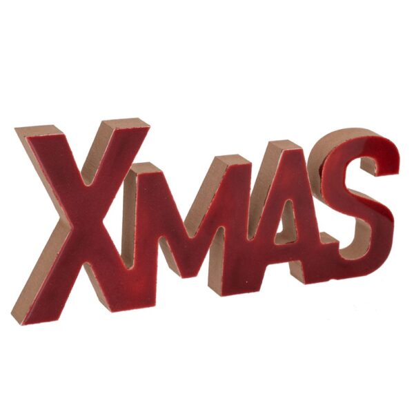 ΞΥΛΙΝΟ ΚΟΚΚΙΝΟ XMAS 21Χ1.5Χ9.5ΕΚ.